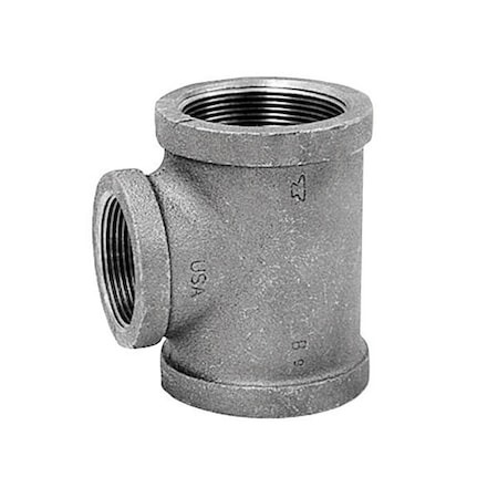 Anvil Anvil 3/4 in. FPT X 1/2 in. D FPT 3/4 in. D FPT Black Malleable Iron Reducing Tee 8700121455